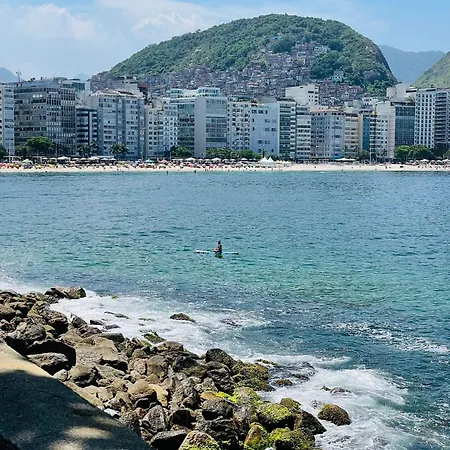 Apartamento Beira Mar Copa Río de Janeiro Exterior foto